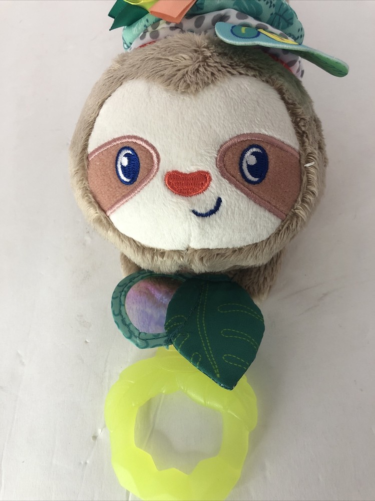 Infantino Music & Motion Pulldown Sloth Huggable Plays Sweet Lullaby