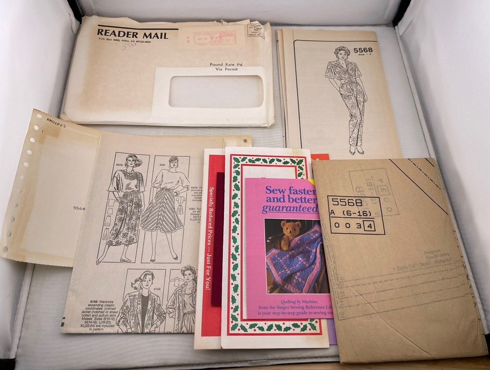 Vintage Reader Mail Sewing Pattern Jumpsuit Size A ~ FF