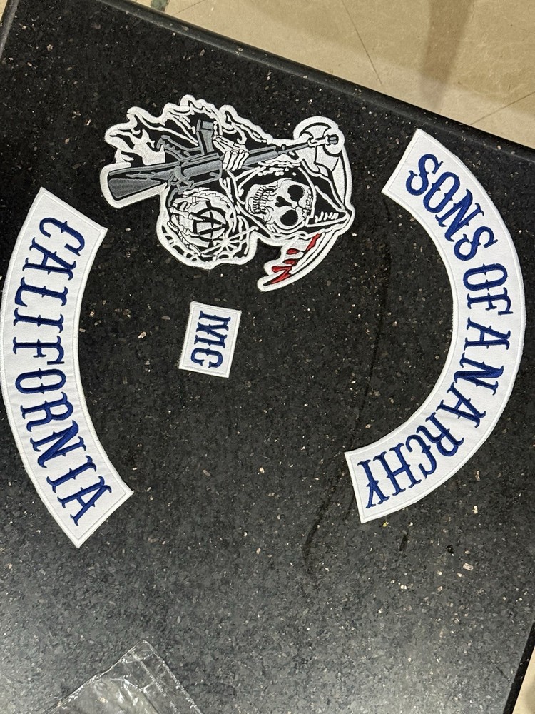 Sons of Anarchy SAMCRO back set Patch