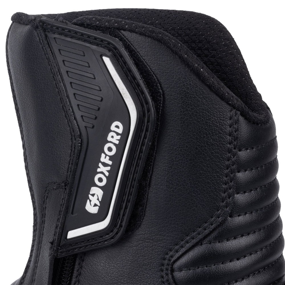 Oxford Products Code 1.0 Mid D2D Motorcycle Boots Black White