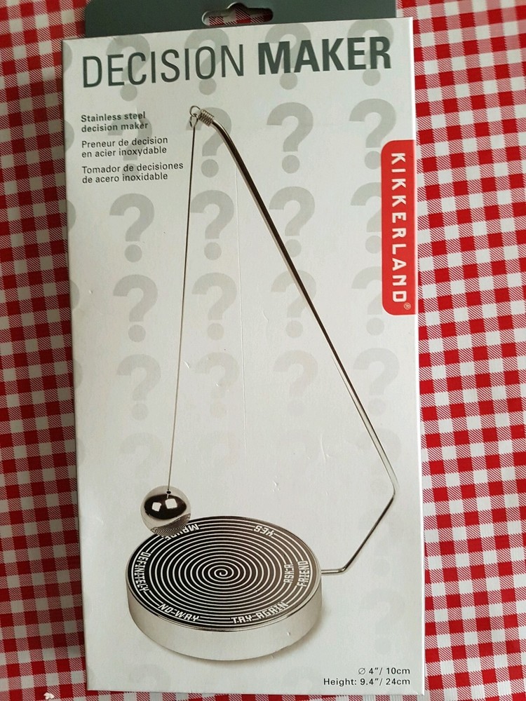 KIKKERLAND STAINLESS STEEL DECISION MAKER