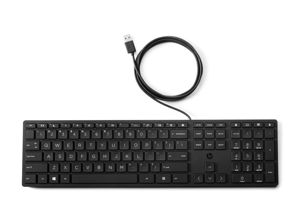HP Keyboard USB Wired Desktop 320K - NEW