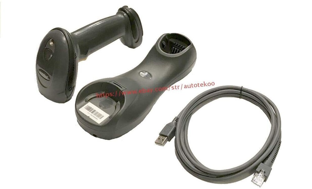 Zebra DS6878-SR20007WR Wireless Bluetooth 2D Barcode Scanner USB Kit with Cradle