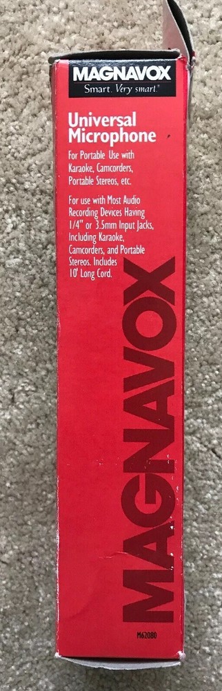 Magnavox Microphone Model M62080 Universal