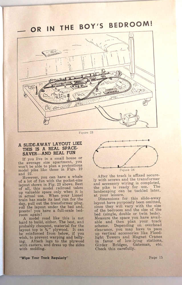 Instructions For Assembing And Operating Lionel Trains, booklet, 1949