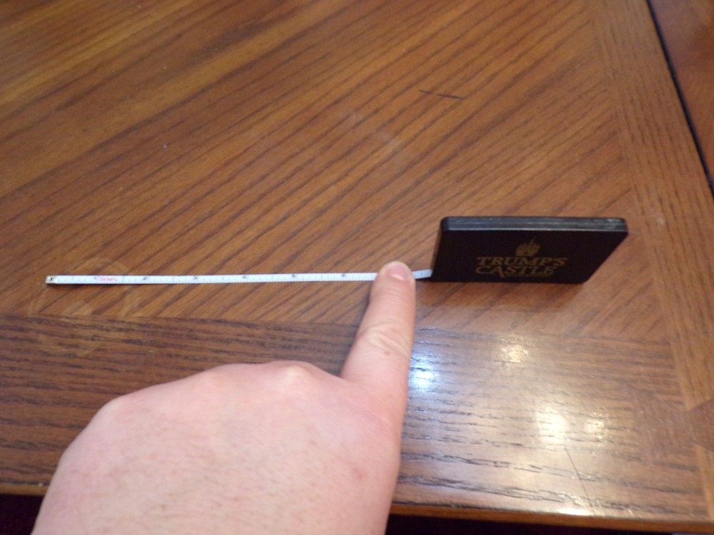 Trump's Castle Measuring Tape