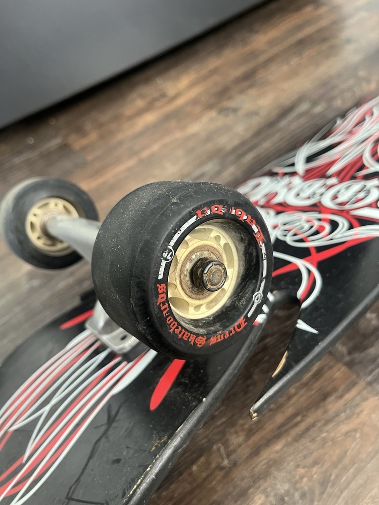 Dregs Weapon Complete Longboard with Dregs Skateboard Wheels