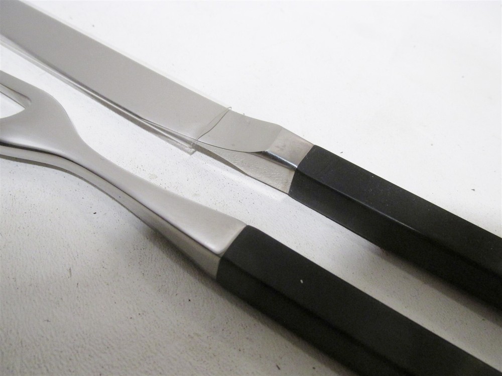 Midcentury Lundtofte Denmark OPUS Carving Set Tias Eckhoff Flatware