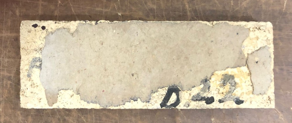 Vintage Border Tile with Leaf Pattern
