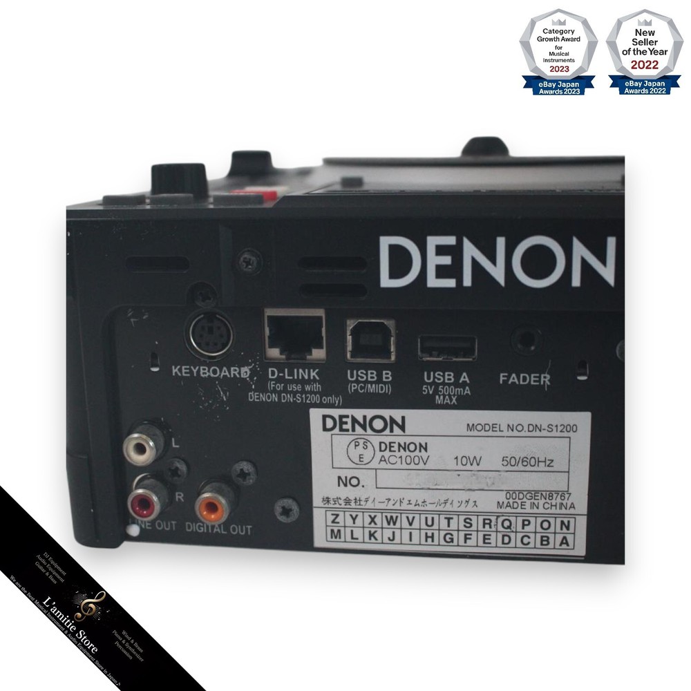 DENON DN-S1200 DJ Multi Player Digital Turntable Controller CD USB DNS1200 Japan
