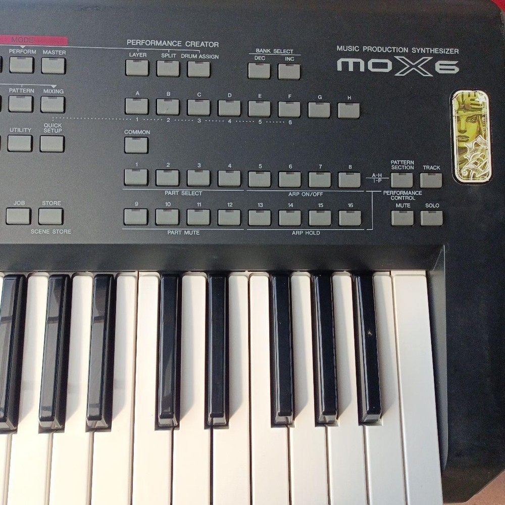 Yamaha MOX6 Keyboard Synthesizer Operation Confirmed
