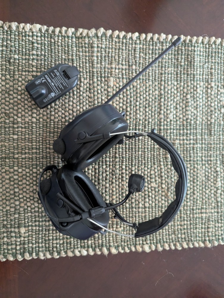 Used Peltor WS Lite Com Plus Radio Headset - Modified Headset