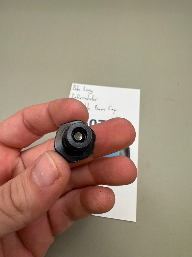 Bob Long Intimidator Adjustable Ram Cap-Gloss Black