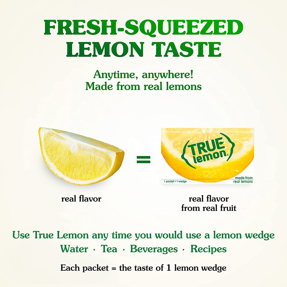 True Lemon Bulk Pack 0.03 Ounce (Pack of 500)