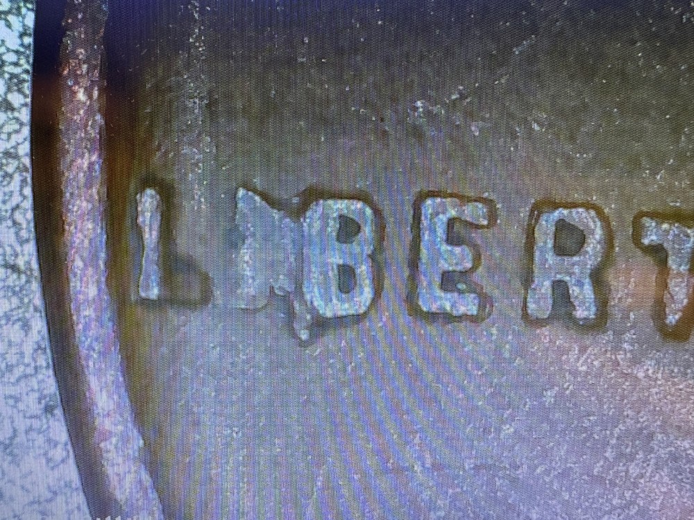 1939P Lincoln Wheat Penny LIB Error Coin