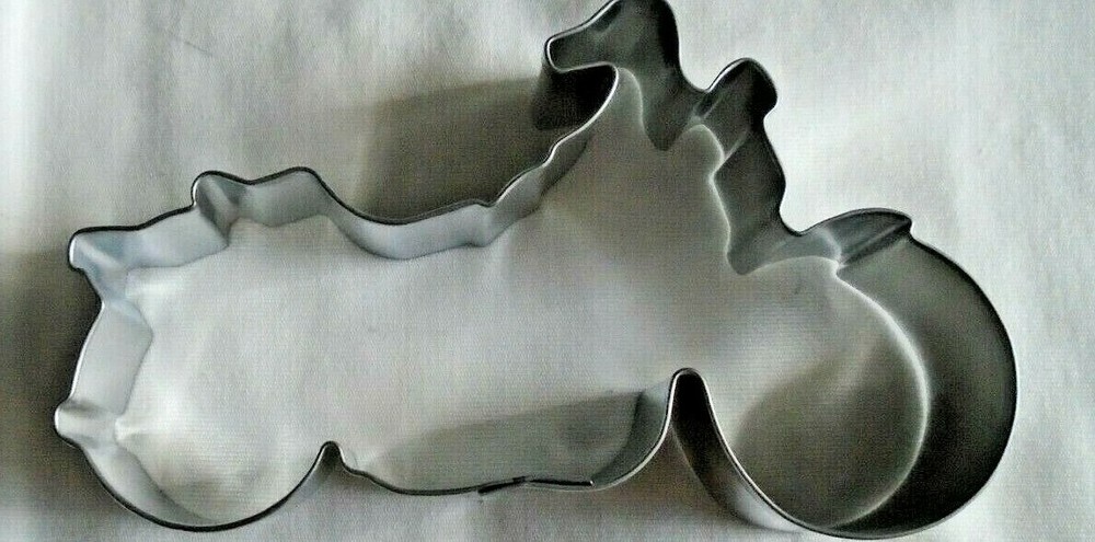 Motorcycle Cookie Cutter 4.5 in