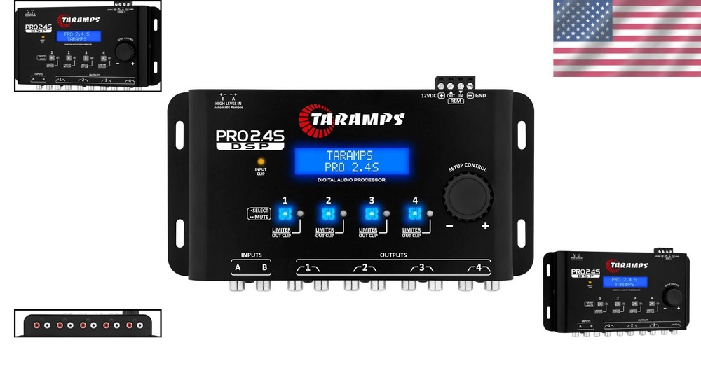 Battery Powered Digital Signal Processor - 15-Band Equalizer & Output Control