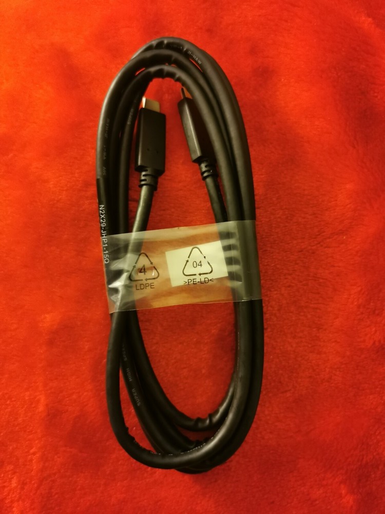 SUPER HIGH SPEED USB-C 3.1 CABLE E118077-D