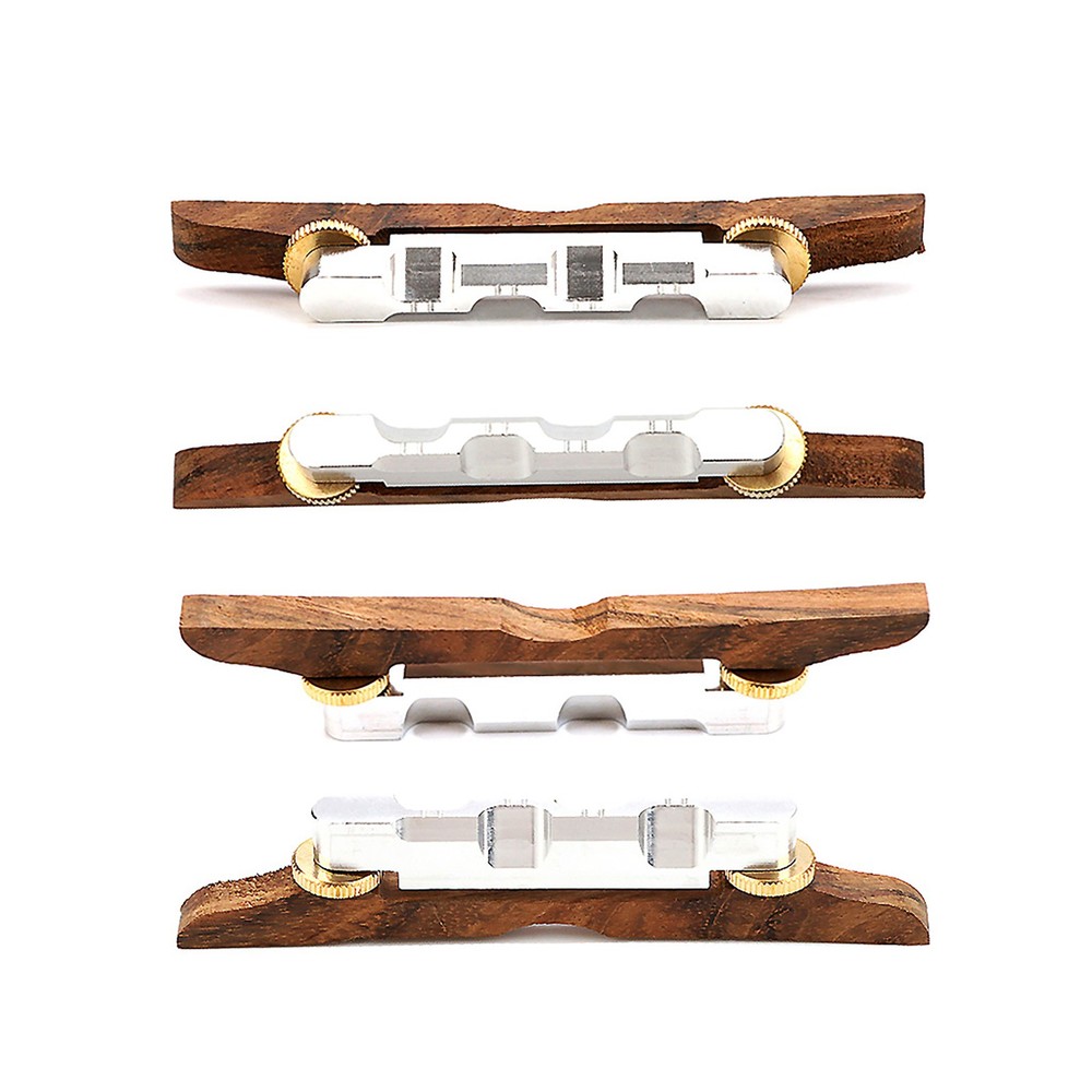 Height Adjustable Archtop Guiar String Mandolin Bridge Accessories Assembly