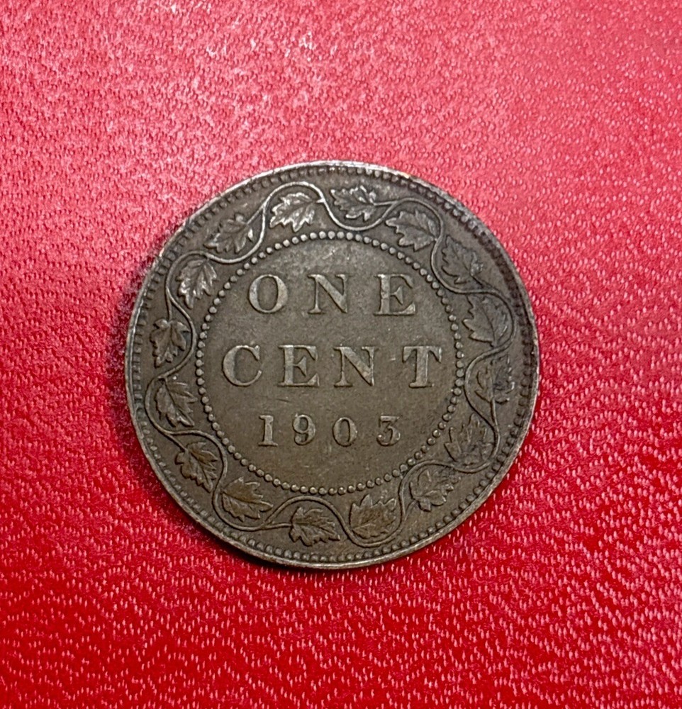 1903 Canada 1 Cent Coin! ENN Coins