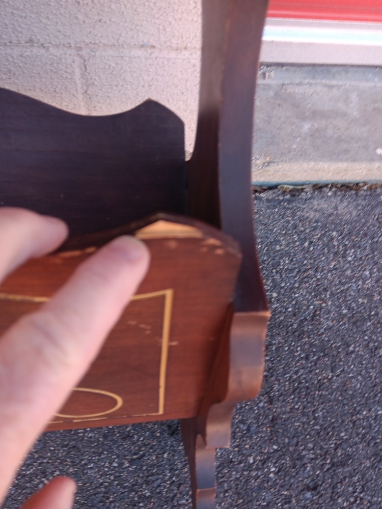 Vintage Magazine Side Table
