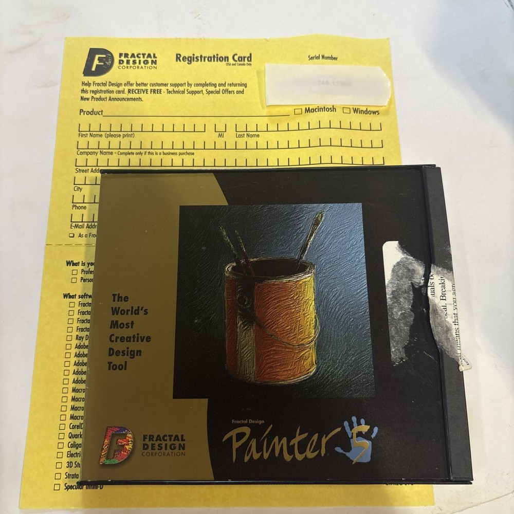 Fractal Design Painter 5 MAC CD