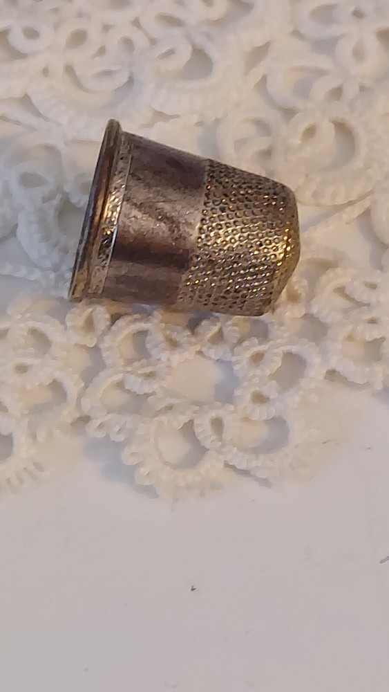 2 Antique Thimbles Both For This Price.
