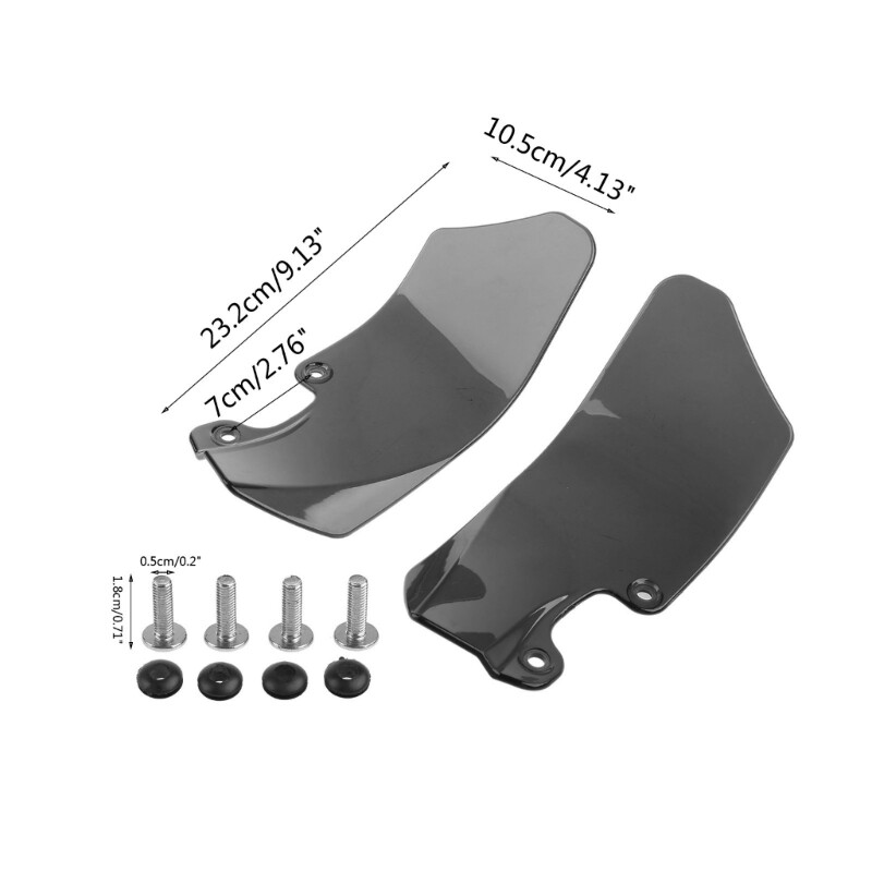 Ventilation Airflow Panel Wind Deflector Panel for R1200GS Adventure ADV 04-2012