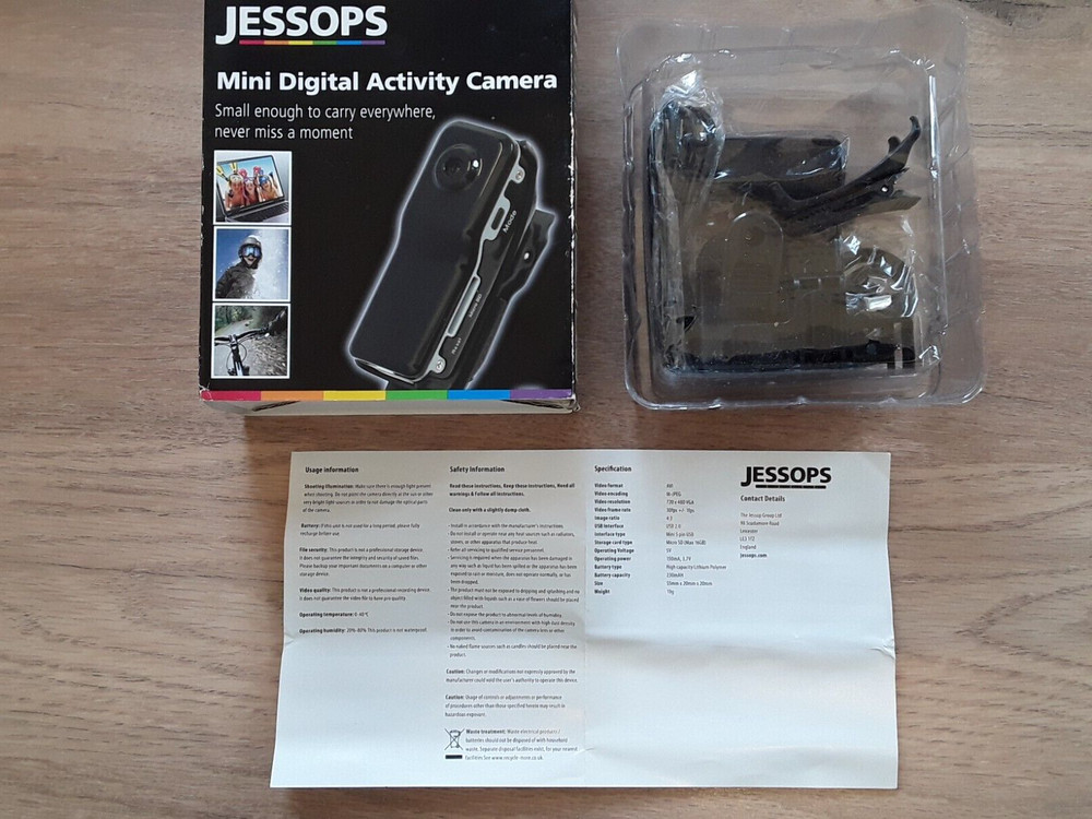 Jessops Mini Digital Activity Camera in Original Box