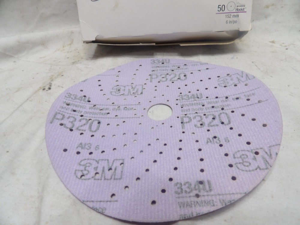 3M Purple Clean Sanding Disc #01812 (50 Pcs.)
