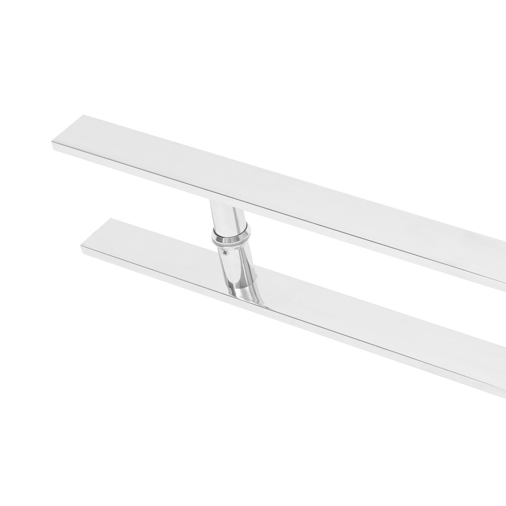 Double Sided Door Handle Pull Push Sliding Barn Door Handle Stainless H Shape