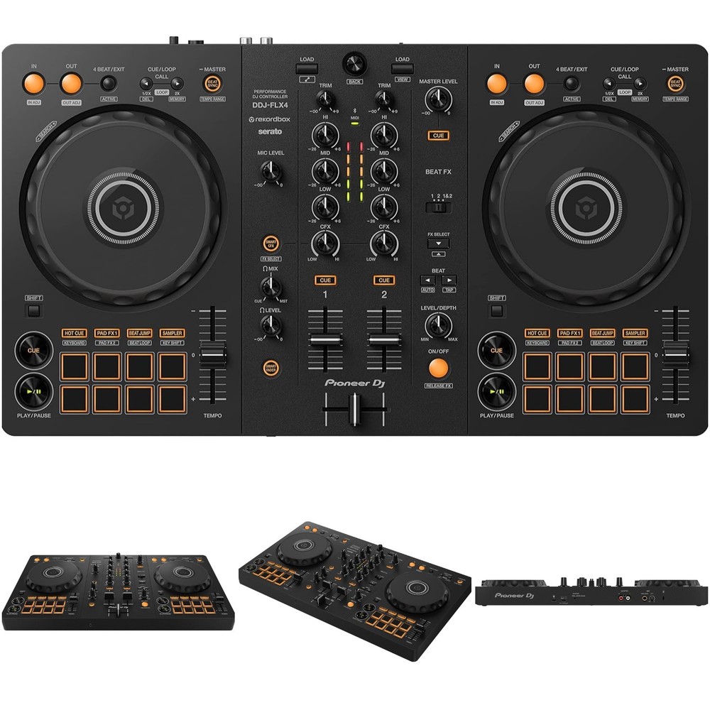 Smart Mixing DJ Controller Bluetooth Streaming Ready Portable