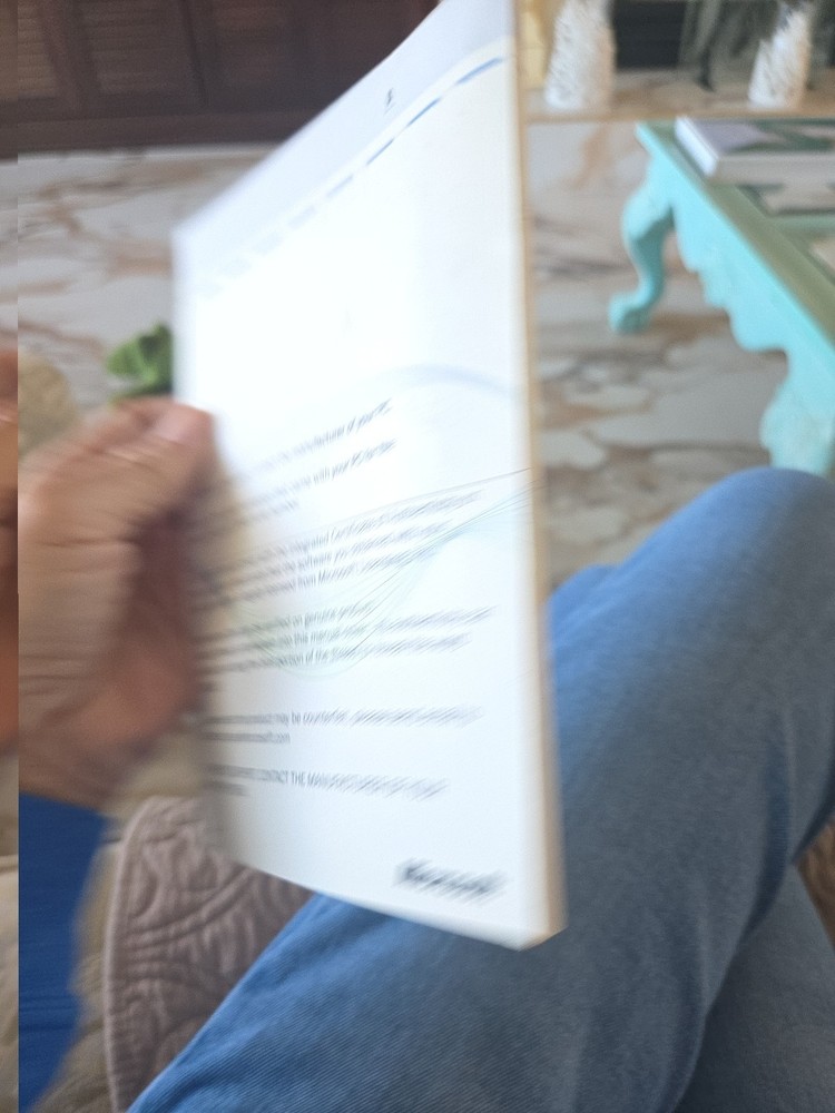 Microsoft Windows 98 With Product Key + Getting Started Book NO DISC