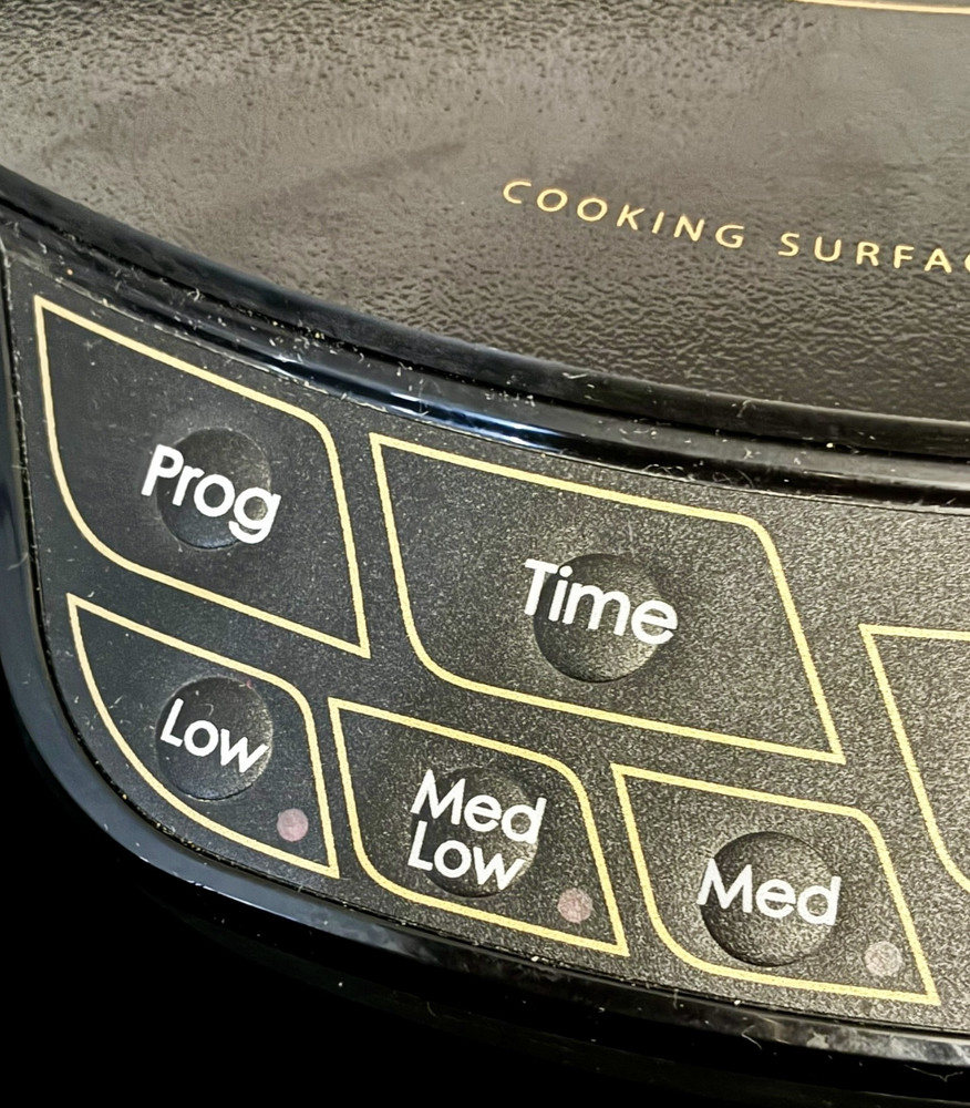 Nuwave Precision Induction Cooktop 12” Shatter-Proof Ceramic Glass Surface Works