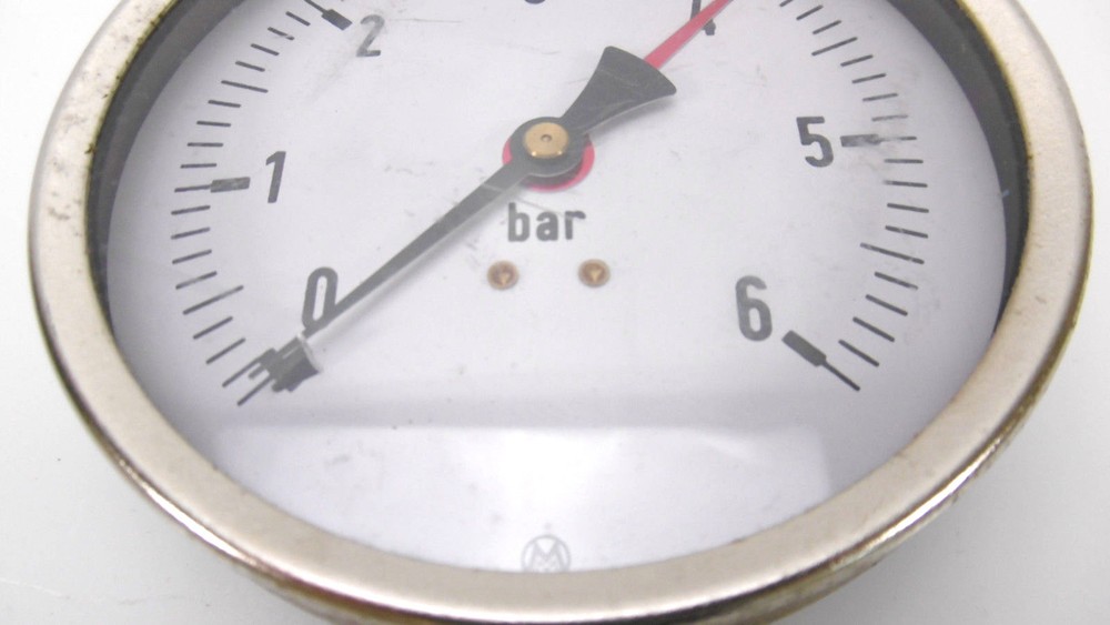 Manometer 0-6 bar Ø100mm 1/2"