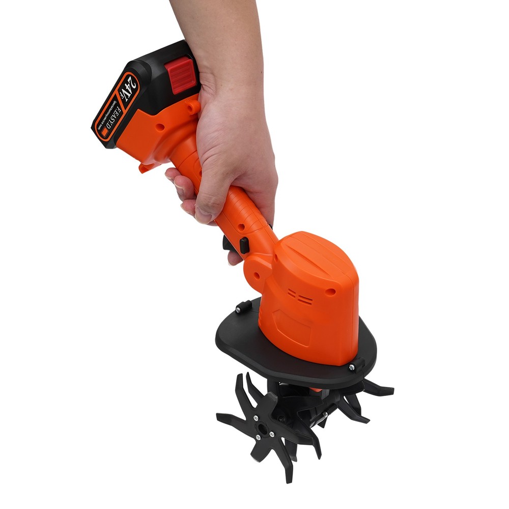 Compact Tiller Lightweight Electric Handheld Tilling Machine Rechargable