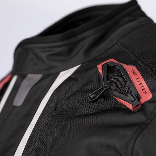 RST Men's Jacket - Endurance CE Mens (Black/Silver/Red)