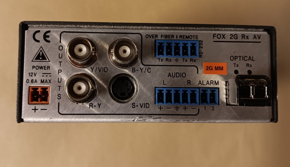 Extron FOX 2G Rx AV MM Multimode Receiver #60-941-21
