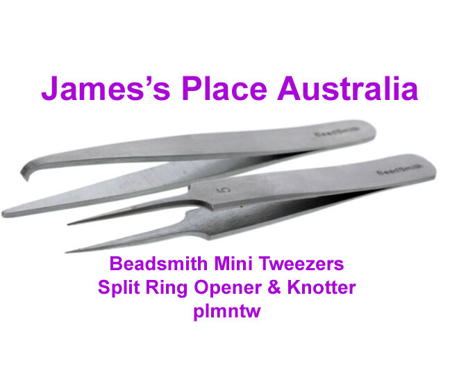 Mini Tweezer Set - Knotter & Split Ring Opener.