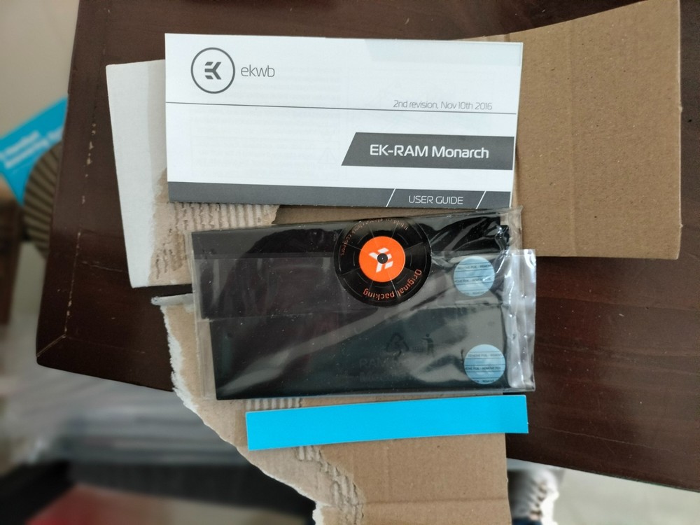 new in box EK-RAM Monarch Module - Black (2pcs) Sealed