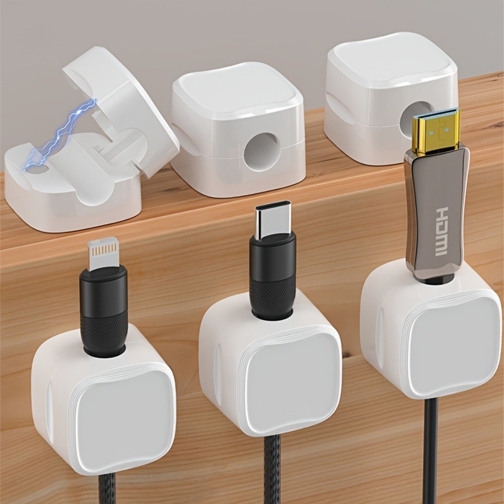 12 Pack Magnetic Cable Clips