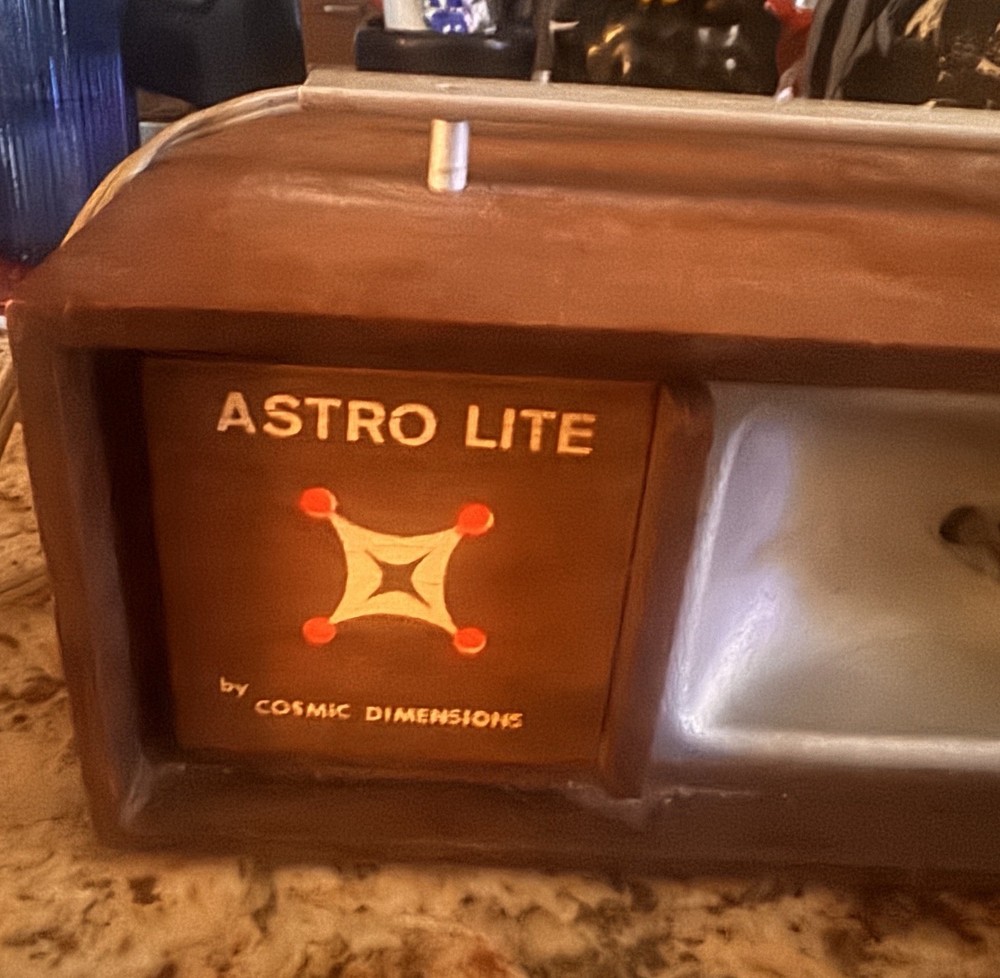 Antique Astro Lite by Cosmic Dimensions DJ Strobe Light Model D72 A