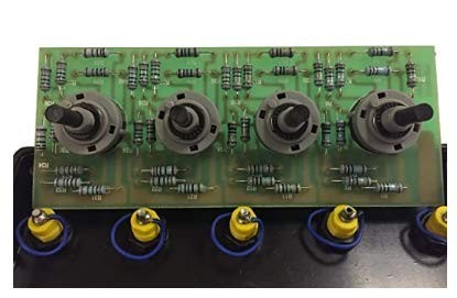 EISCO - 4 Decade Resistance Box, Variable from 0-11,110 Ohms, 0.5W Resistors ...