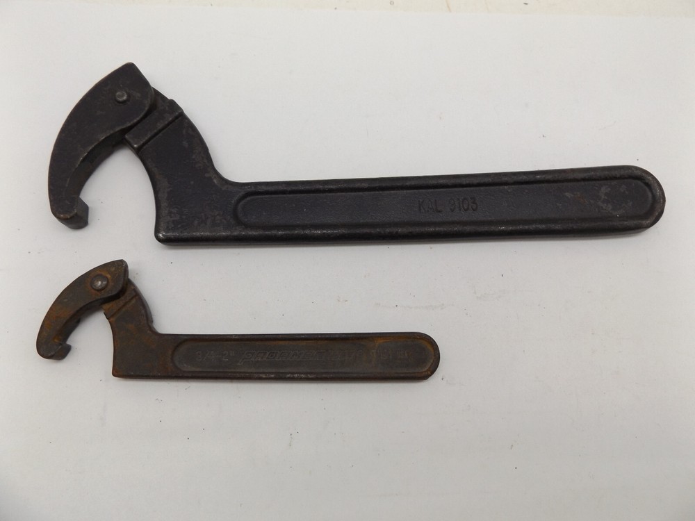 KAL  2"- 4 3/4"  and Proamerica 3/4"-2" Adjustable Spanner Wrench **