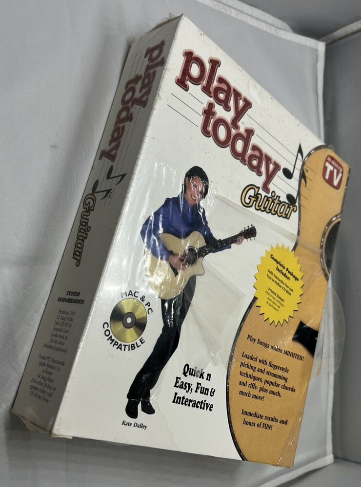 GUITAR: Play Today - Quick & Easy, Fun and Interactive [CD-ROM] 670849010647
