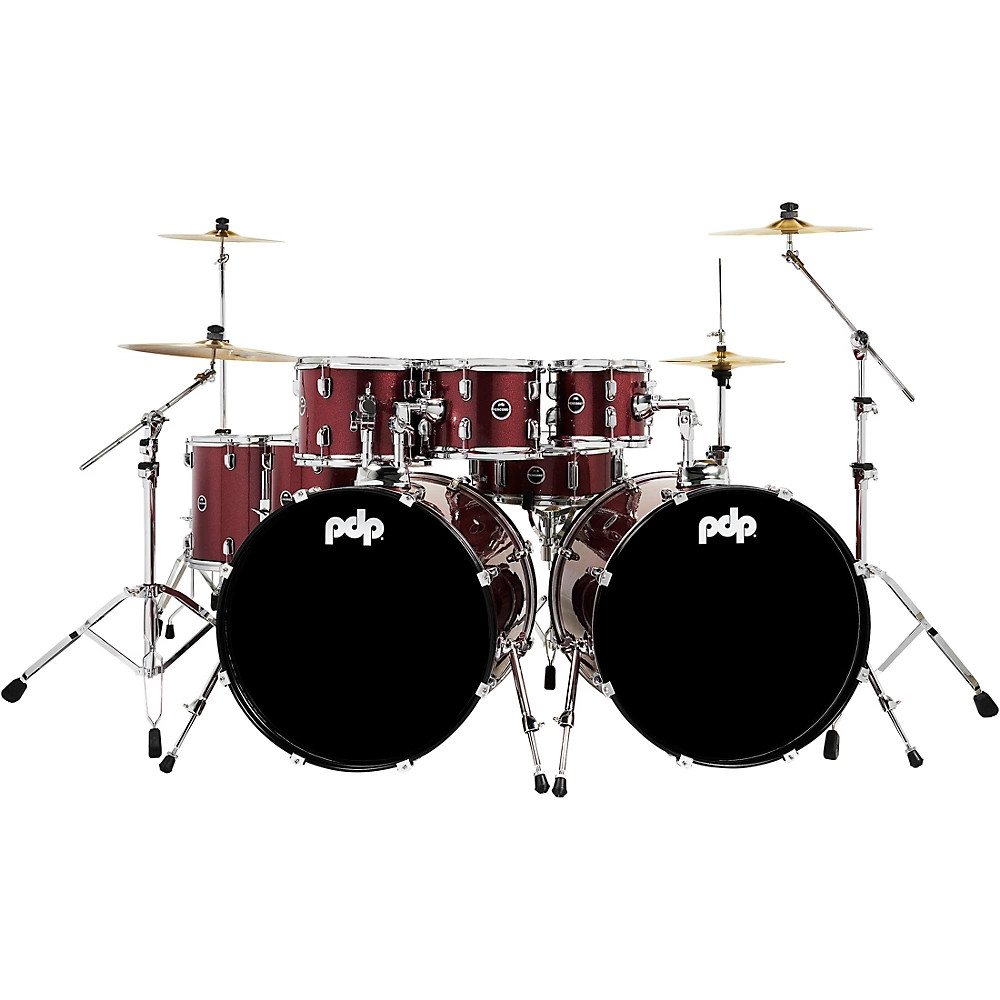 PDP by DW Encore 8-Piece Shell Pack Ruby Red