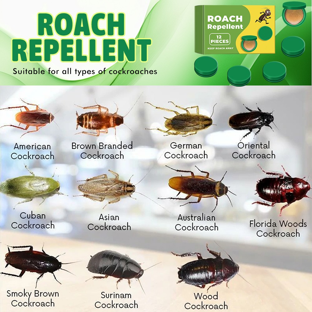 12 Pack Cockroach Gel Bait Highly Effective Roach Gel Bait Infestation Solution