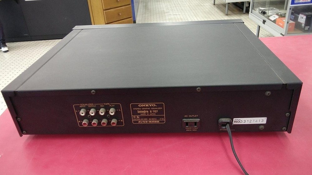 Onkyo Graphic Equalizer E-707