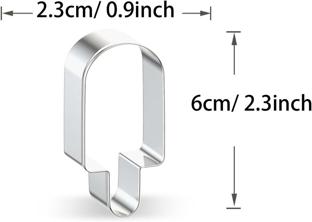 Popsicle Cookie Cutter - B - Small Size