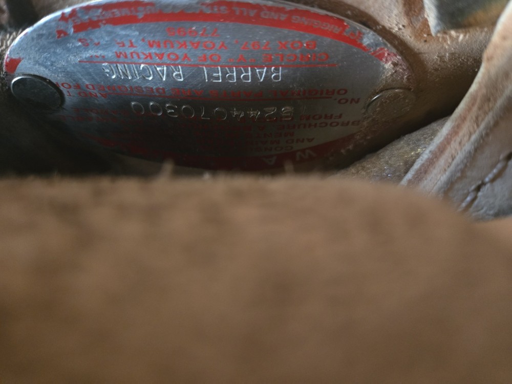 A Beautiful MARTHA JOSEY BARREL SADDLE